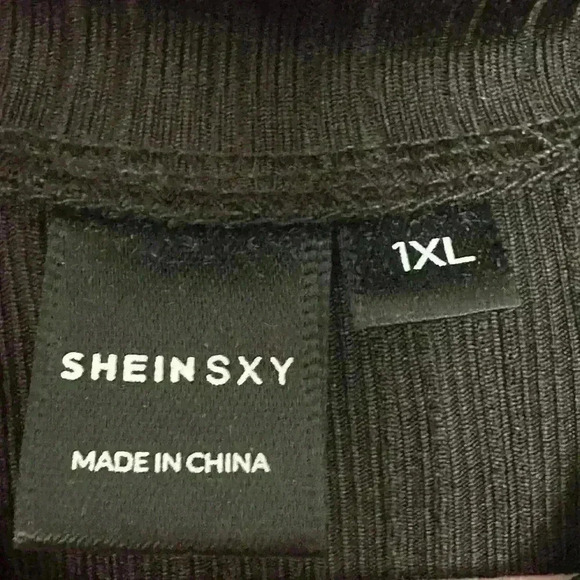 Shein Sexy Plus Rhinestone Mock Neck (413) - Picture 12 of 14